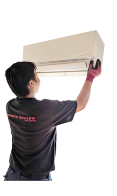 エアコン取外し