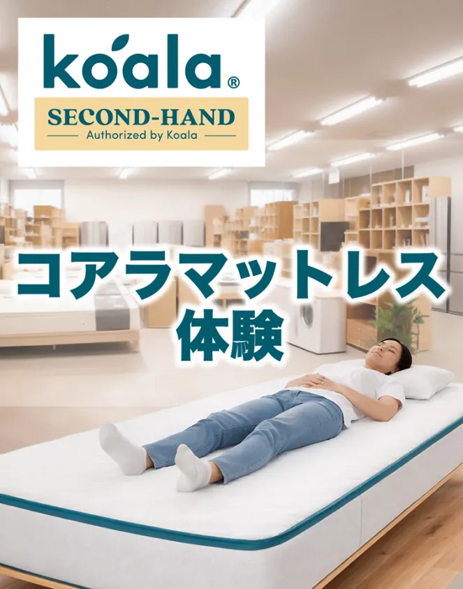 コアラマットレス体験