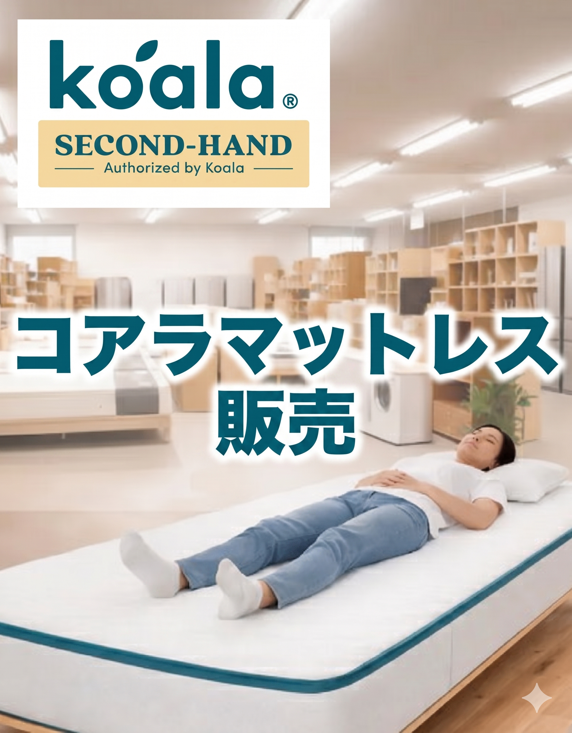 コアラマットレス体験＆中古販売