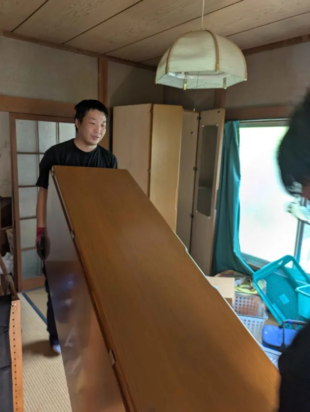 川口市鳩ケ谷 遺品整理 作業前の室内4