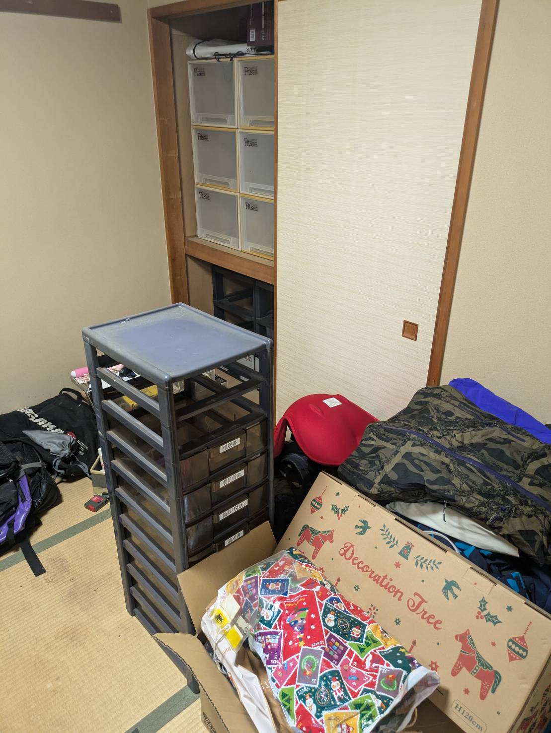戸田市笹目・引越し前の不用品（Before）