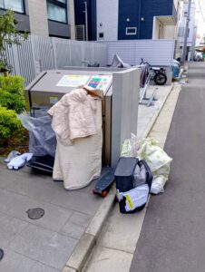 【和光市】ゴミ置き場に放置された粗大ゴミを管理組合様依頼で回収