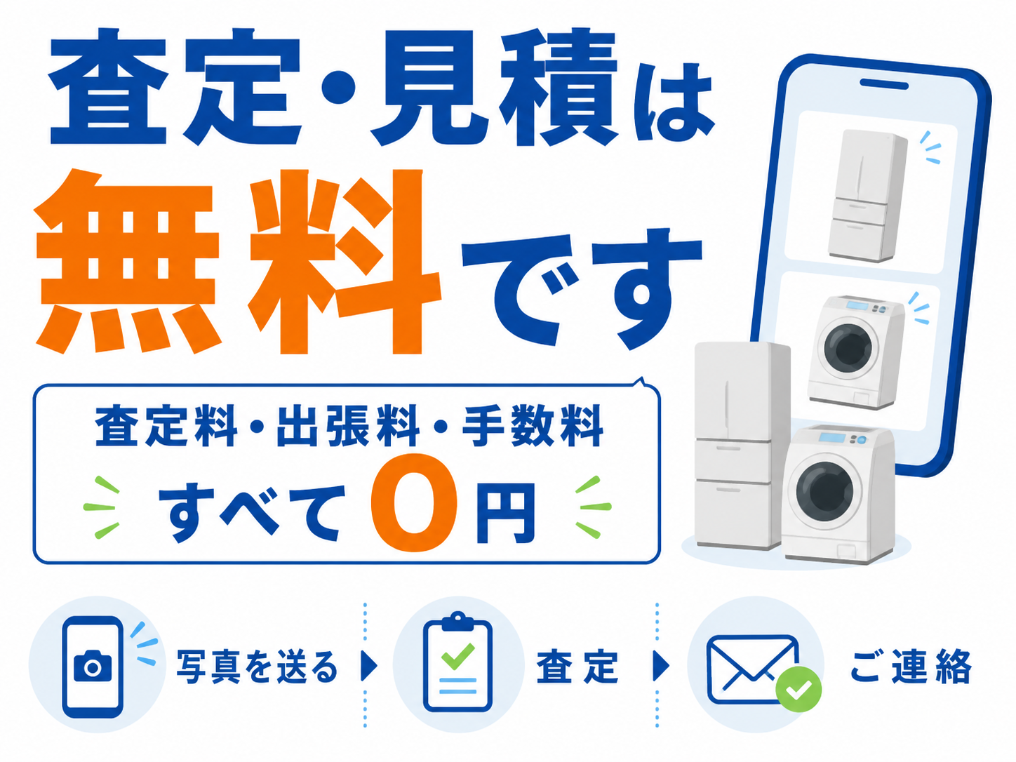 査定見積無料の案内画像