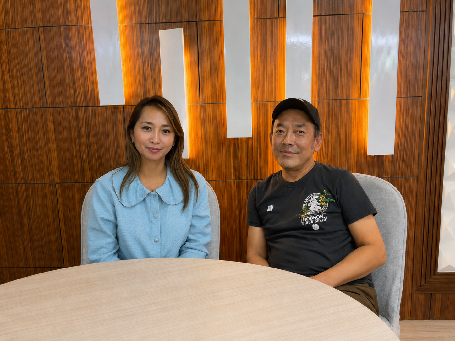 木下理事長とネリア夫人のこれまでの活動写真