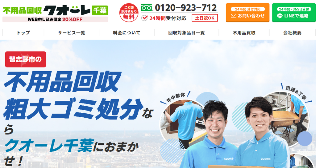 不用品回収クオーレ千葉