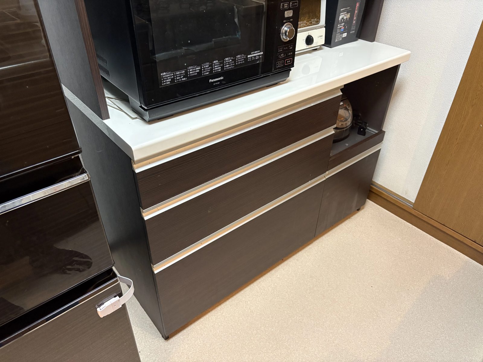 キッチンボードとオーブンレンジの買取事例